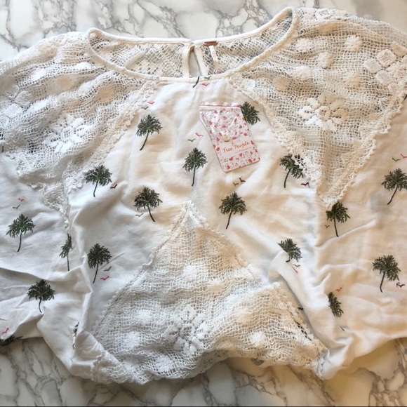 FREE PEOPLE crochet top - Picture 5 of 8